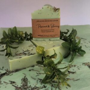 Peppermint and Rosemary Soap 120g